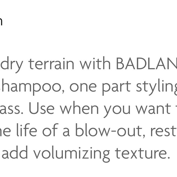 R+Co Badlands Dry Shampoo Paste - 2.2 oz - Picture 3 of 8